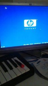A common problem with older HP computers - getting stuck at the blue loading screen
